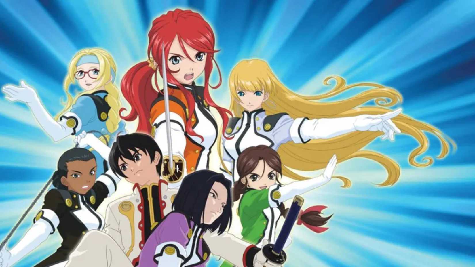 Key art from the game Sakura Wars So Long My Love.