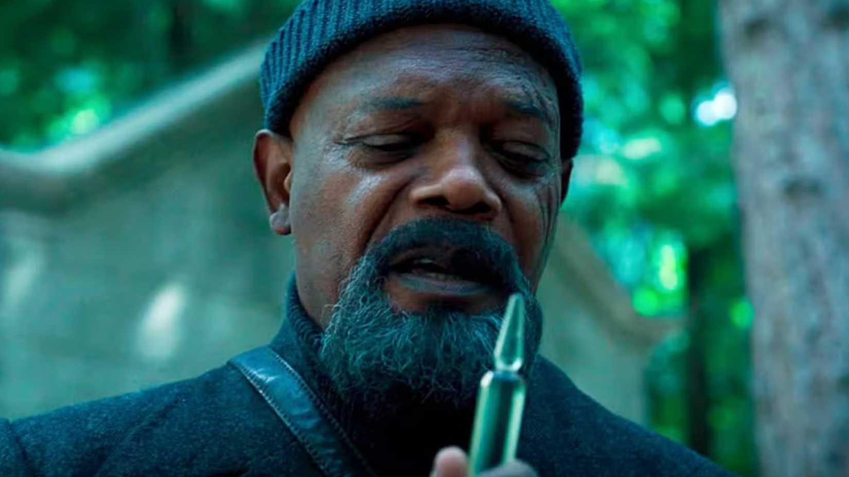 Samuel L Jackson as Nick Fury in Secret Invasion