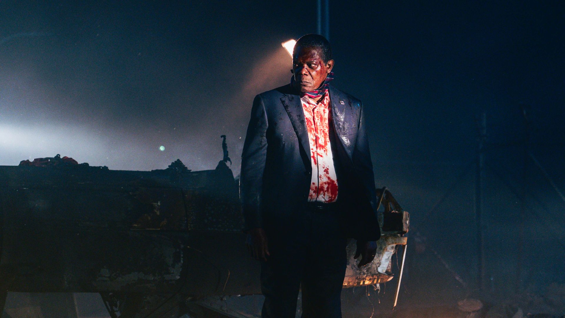 Samuel L. Jackson's POTUS Defends America With A Secret Weapon In Bloody The Beast Trailer