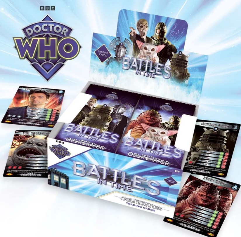 Doctor Who Battles In Time Obliterator box set