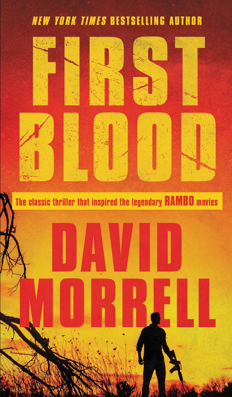 First Blood cover David Morrel (Rambo story)