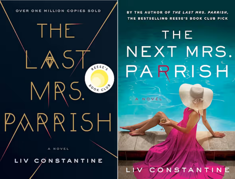 Last Mrs. Marrish and Next Mrs. Parrish covers side by side