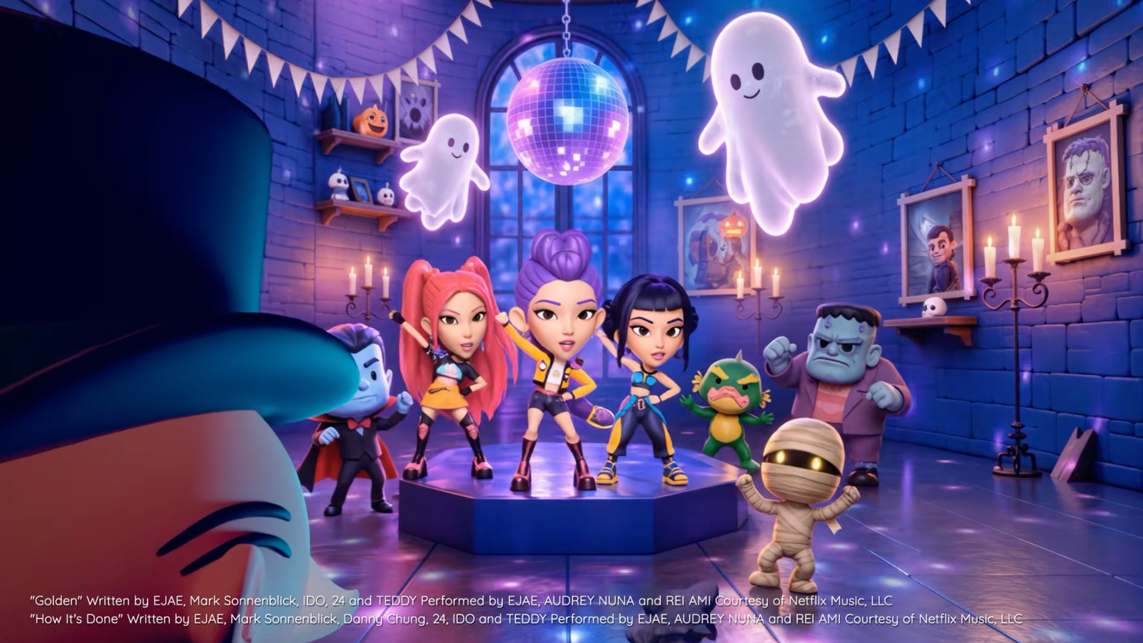 Image shows KPop Demon Hunters in Monopoly Go!