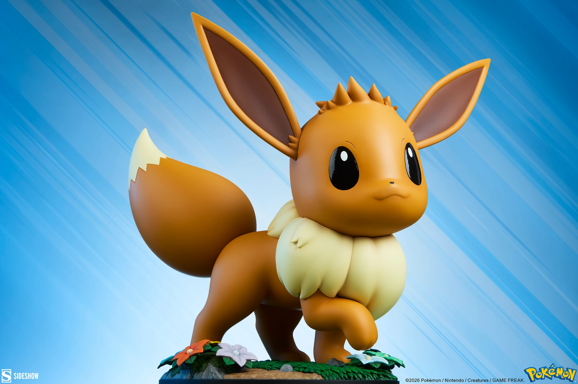 pokemon eevee sideshow statue front