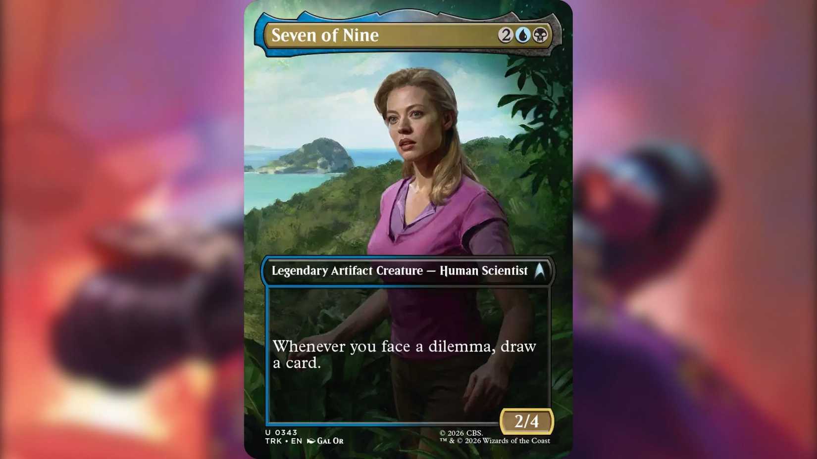 Seven of Nine MTG-1