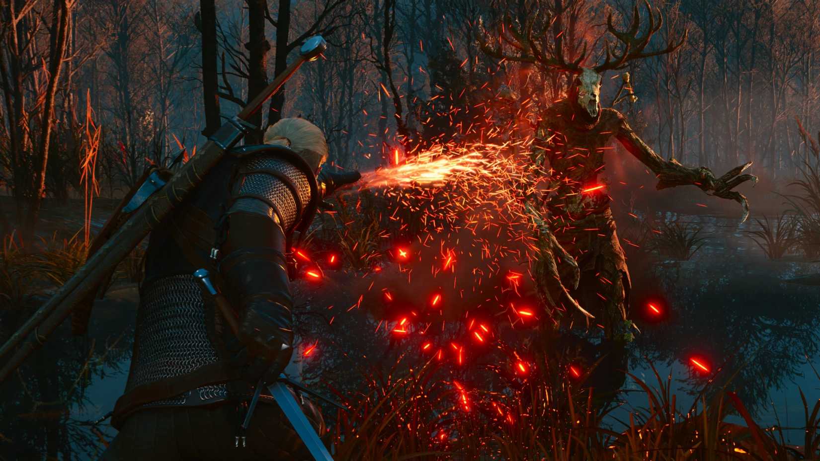Witcher 3: Wild Hunt Remastered Leshen Fight