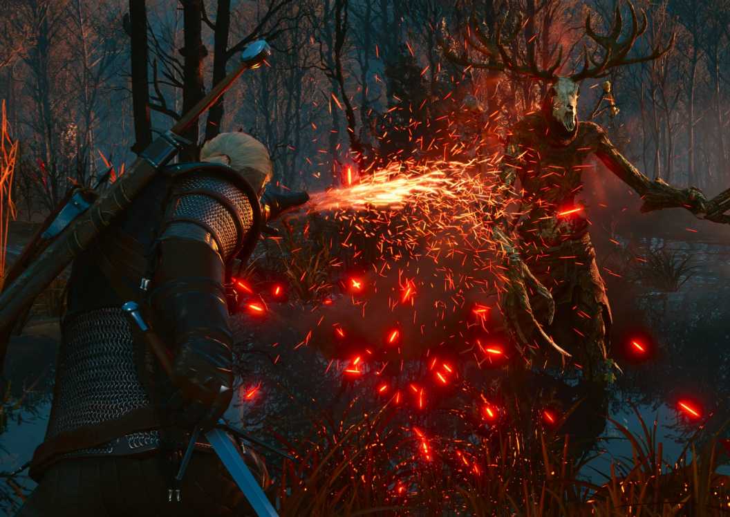 Witcher 3: Wild Hunt Remastered Leshen Fight