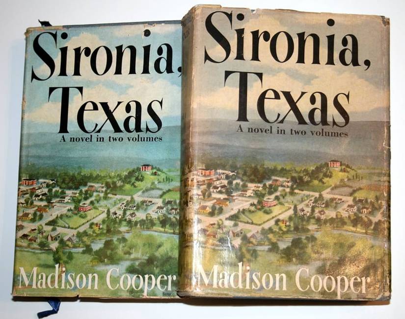 Sironia Texas volumes side by side