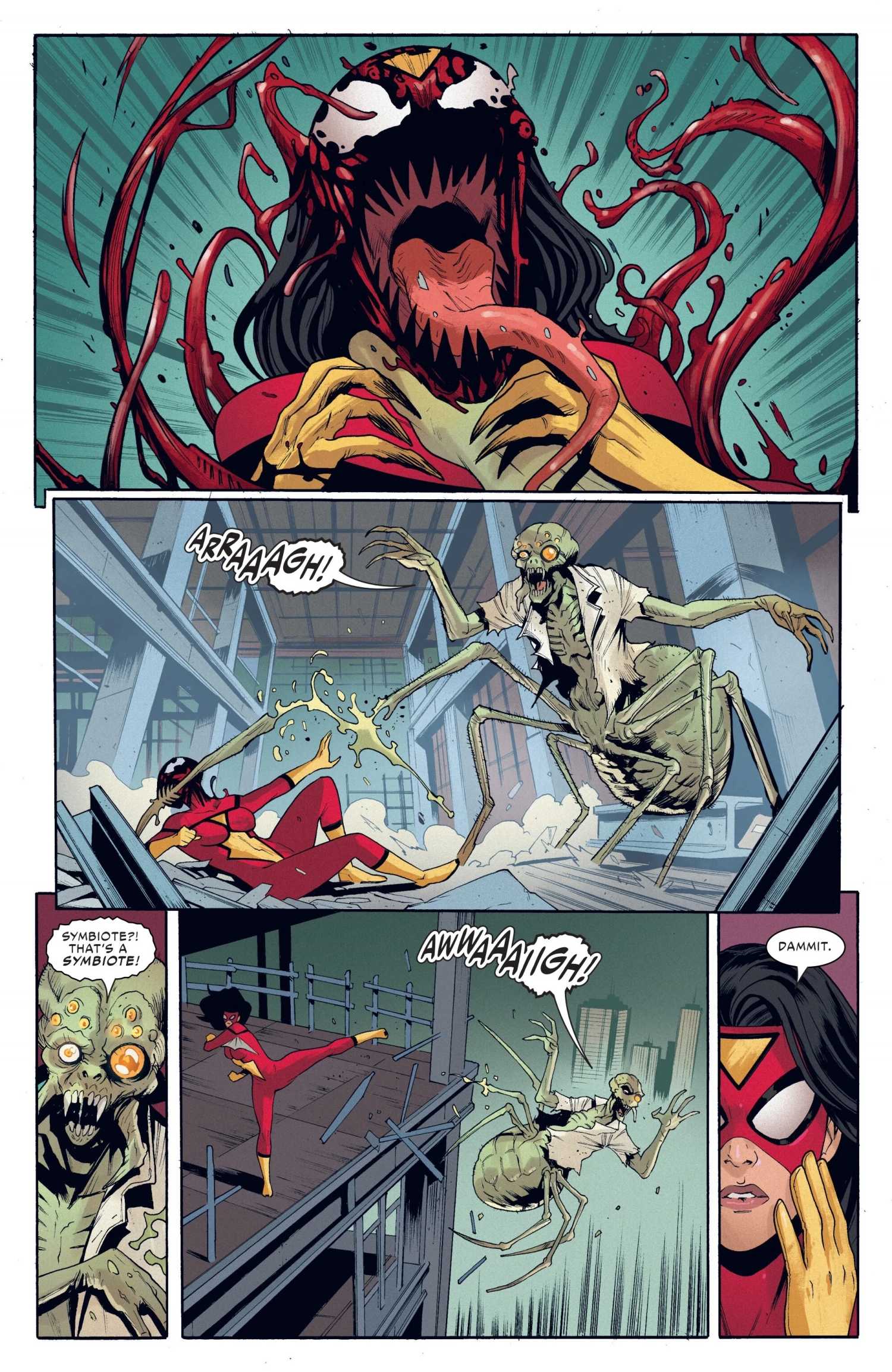 Spider-Woman Becomes Carnage in Marvel's 50th Anniversary Issue