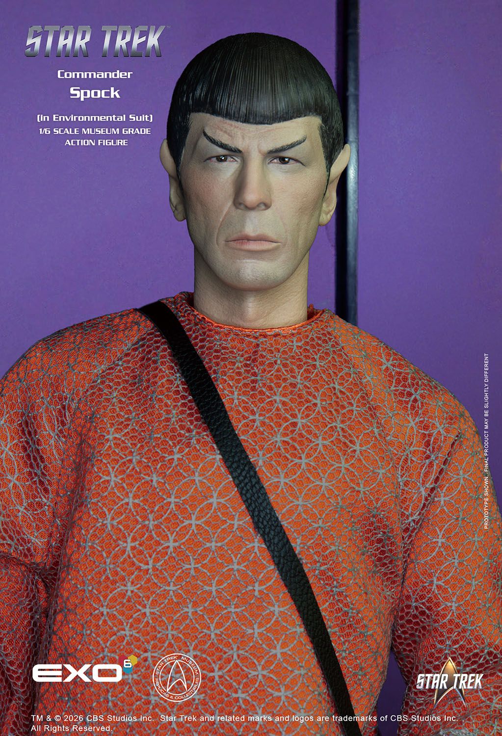 Spock statue exosuit no helmet