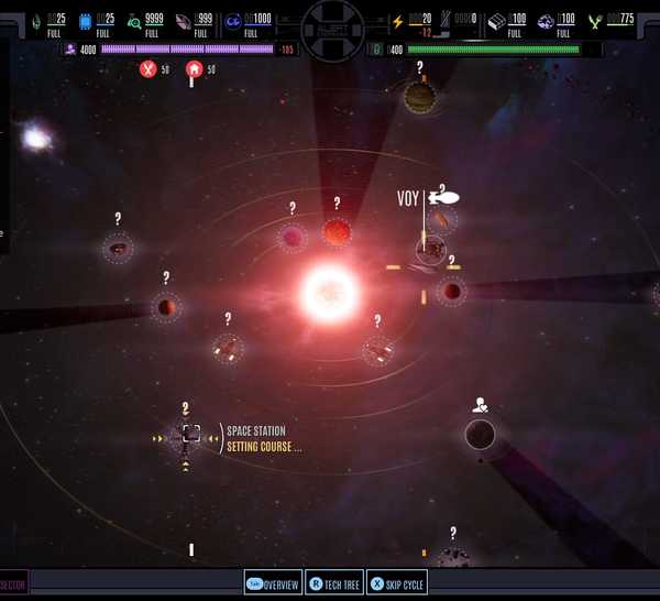 Image shows gameplay from Star Trek: Voyager - Across the Unknown
