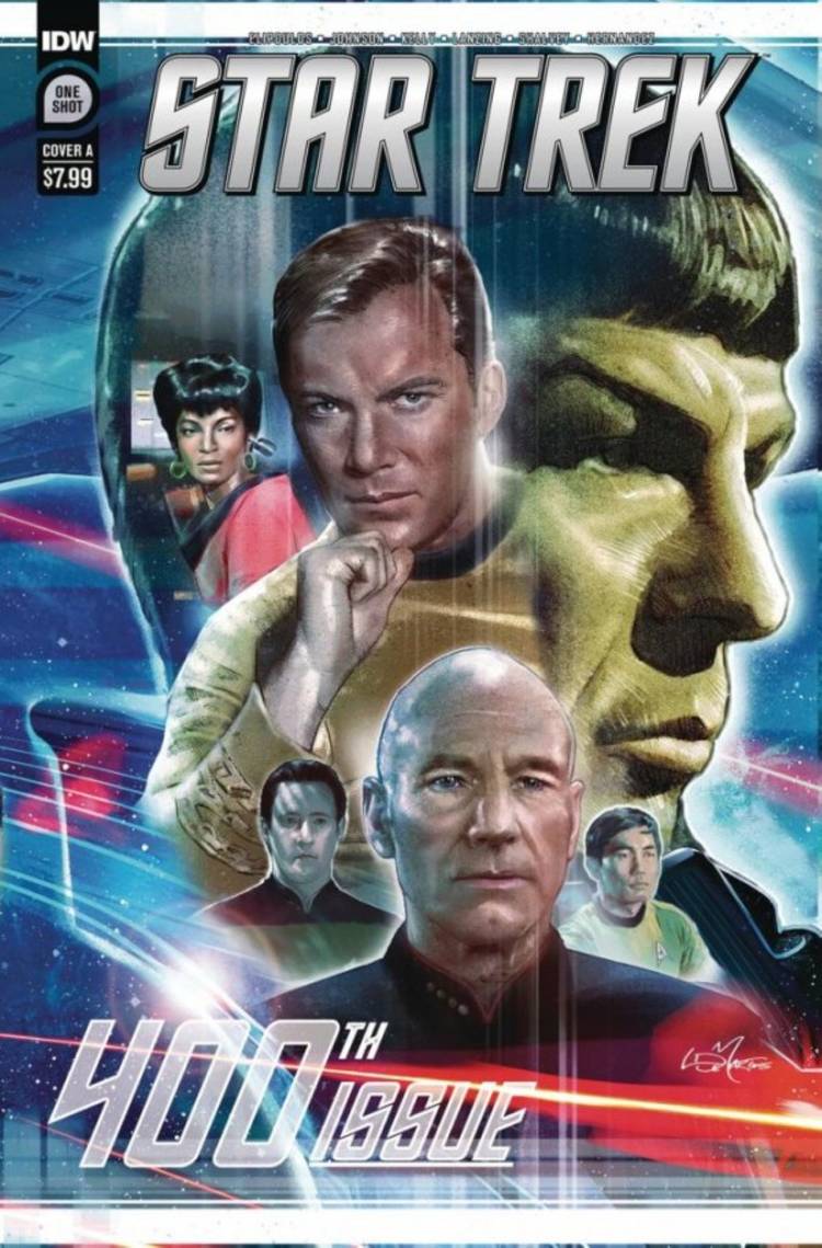 Star Trek #400 main cover