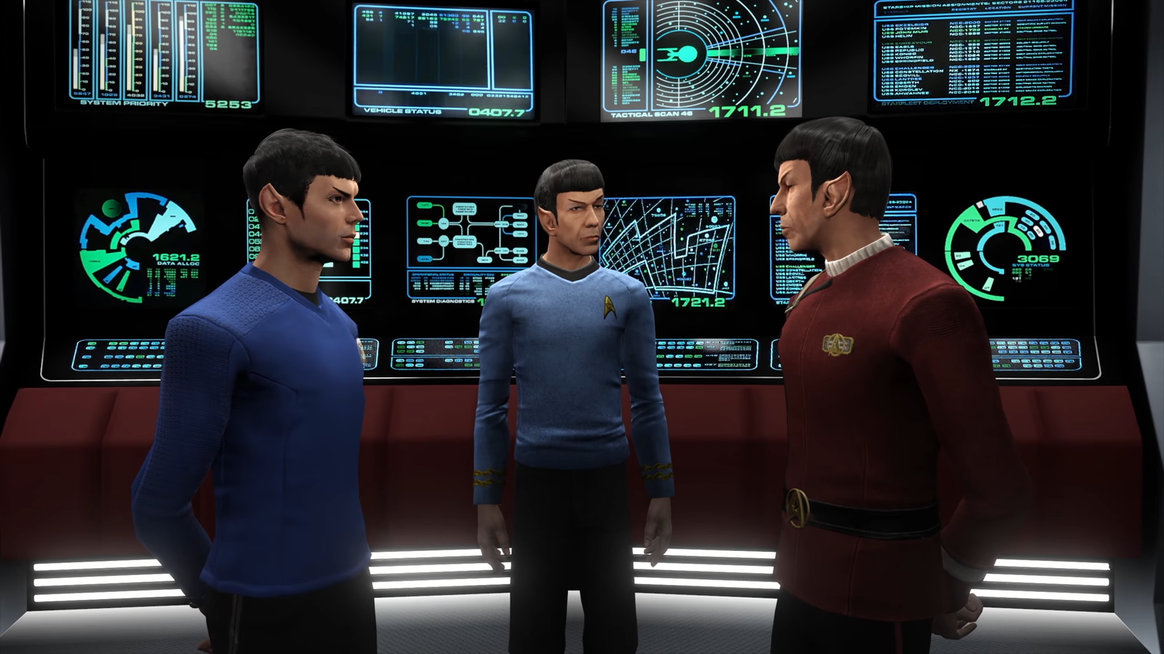 Star Trek Online Rediscovered Announcement Spocks