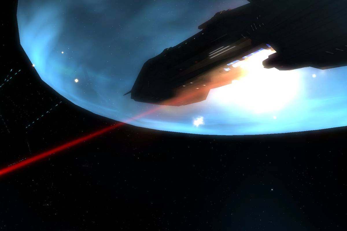Stargate Invasion strategy mod fleets in combat