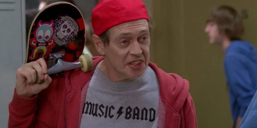 Steve Busemi how do you do fellow kids meme in 30 Rock