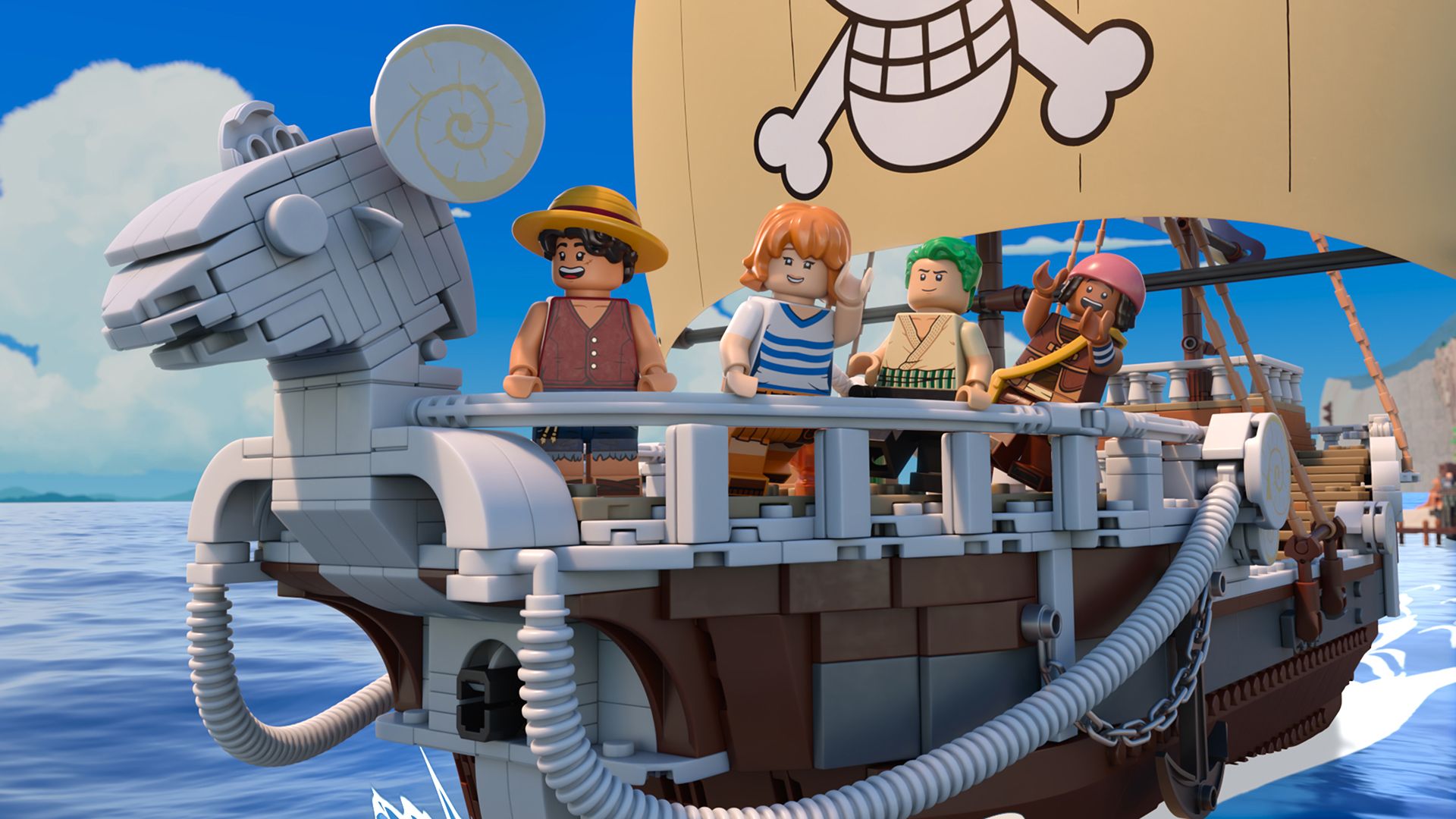 Straw Hat Pirates in LEGO One Piece