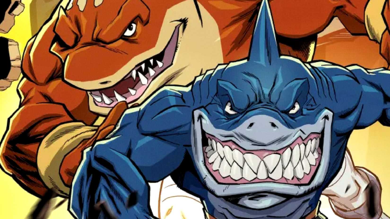 Street Sharks' 2025 comic cover