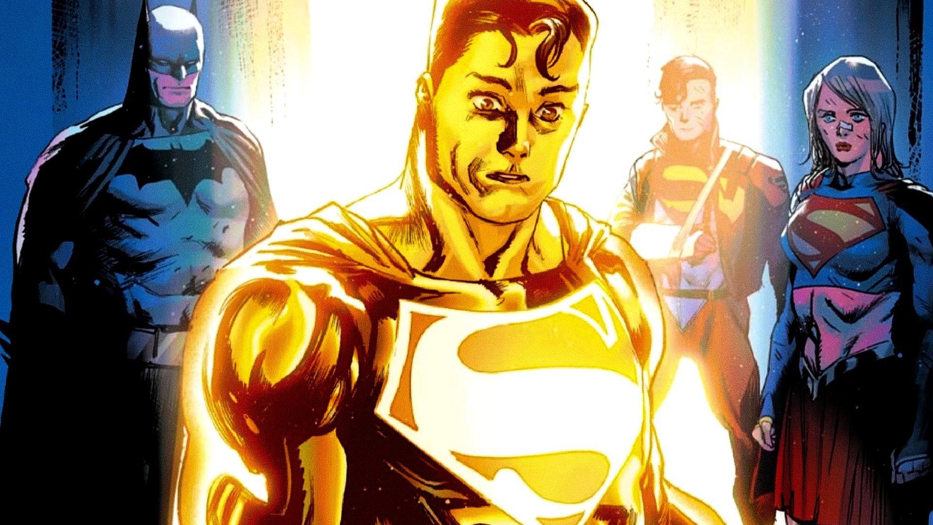Superman Unleashes Ultimate Form Of His New "Golden" Superpower