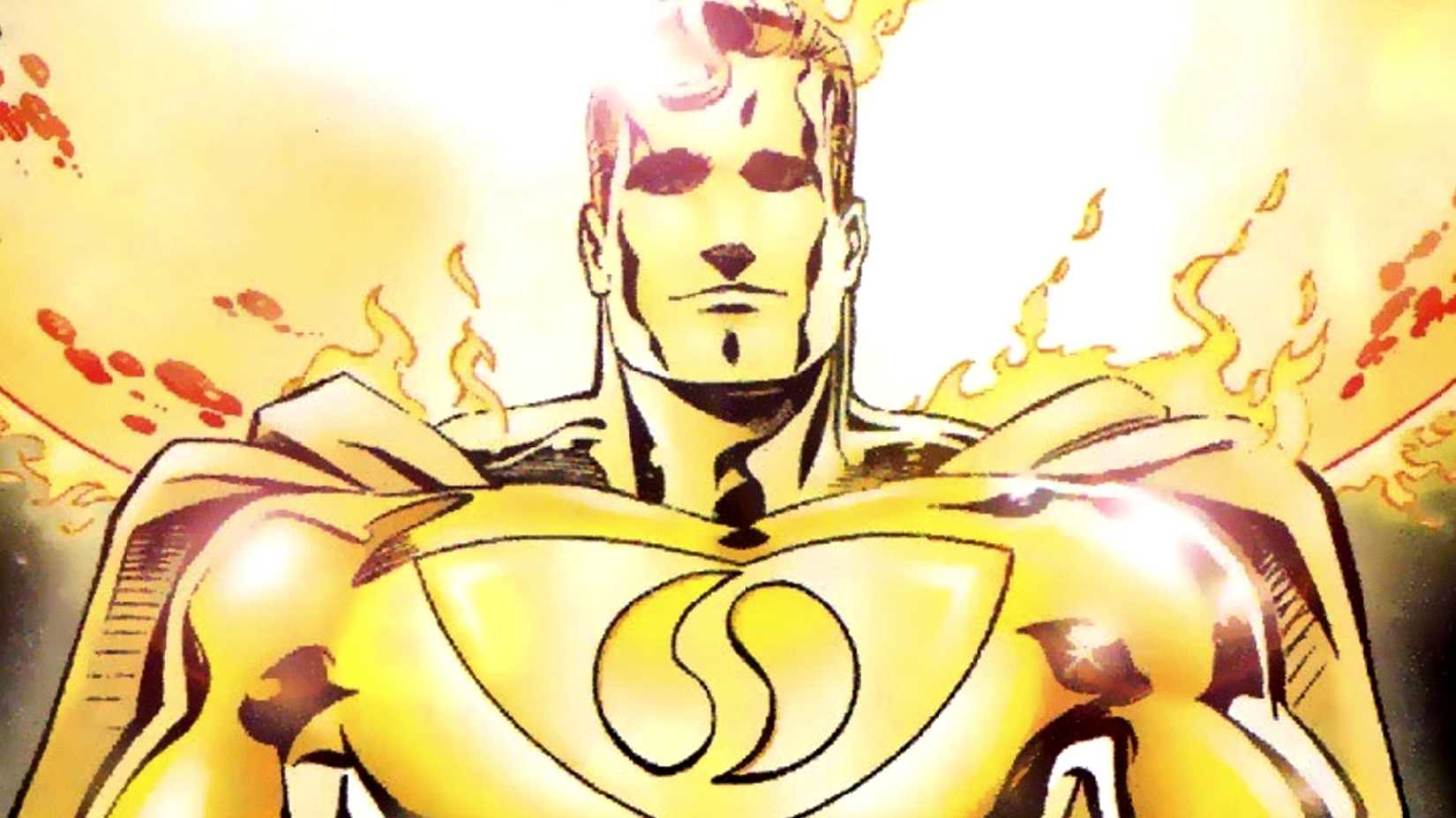 Superman reaches his golden Prime One Million form