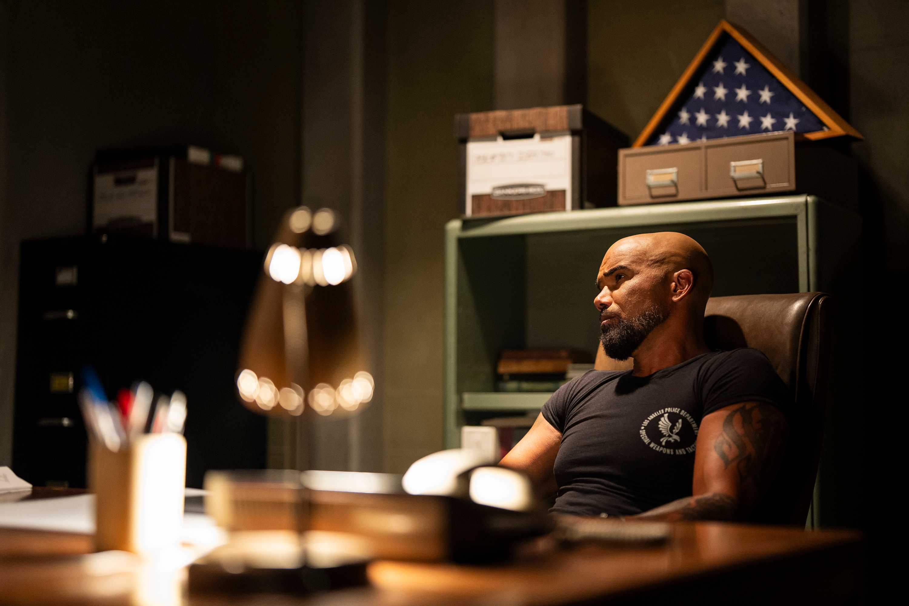 SWAT Exiles 103 Shemar Moore (%22Daniel “Hondo” Harrelson%22)