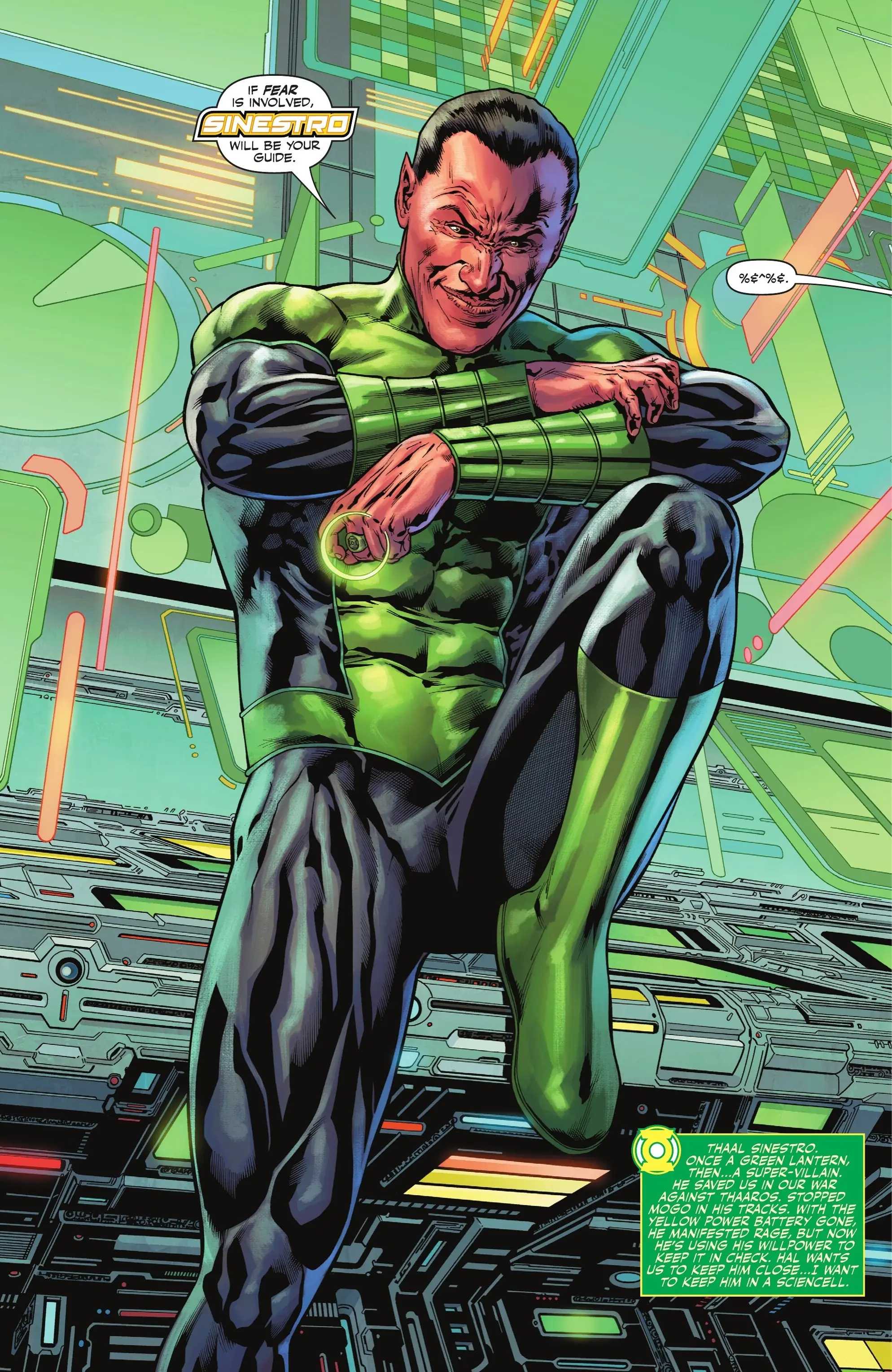 Thaal Sinestro becomes a Green Lantern once again Thaal Sinestro becomes a Green Lantern once again