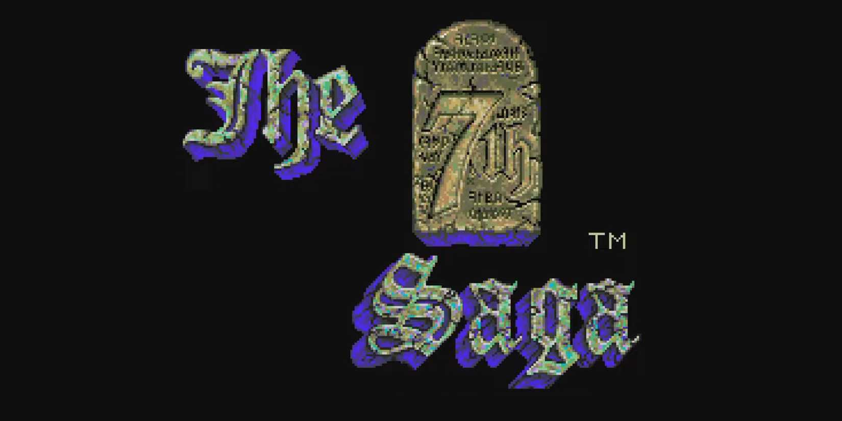 The 7th Saga title screen