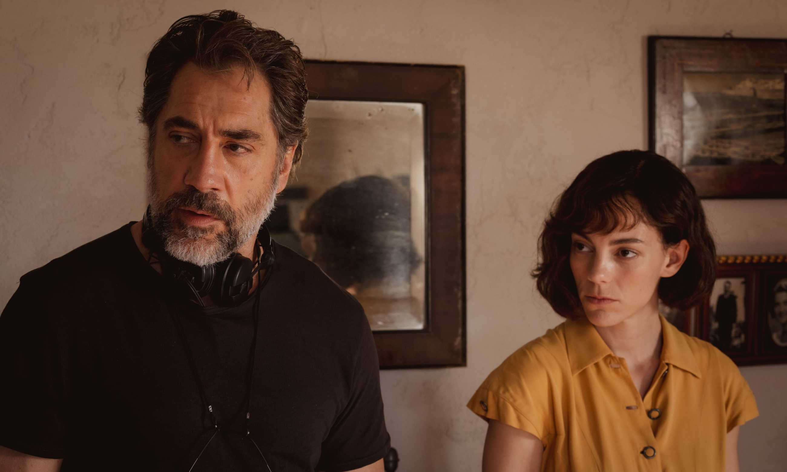 Javier Bardem and Victoria Luengo star as Esteban and Emilia in The Beloved