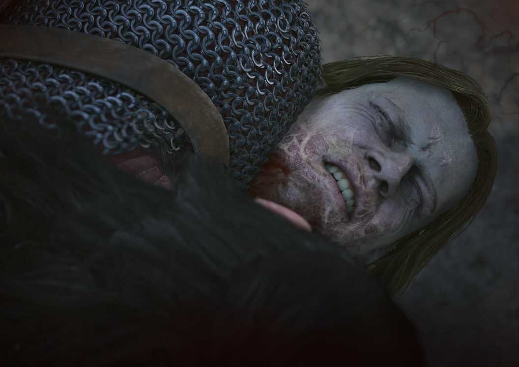 The Blood of Dawnwalker Coen draining Ambrus blood