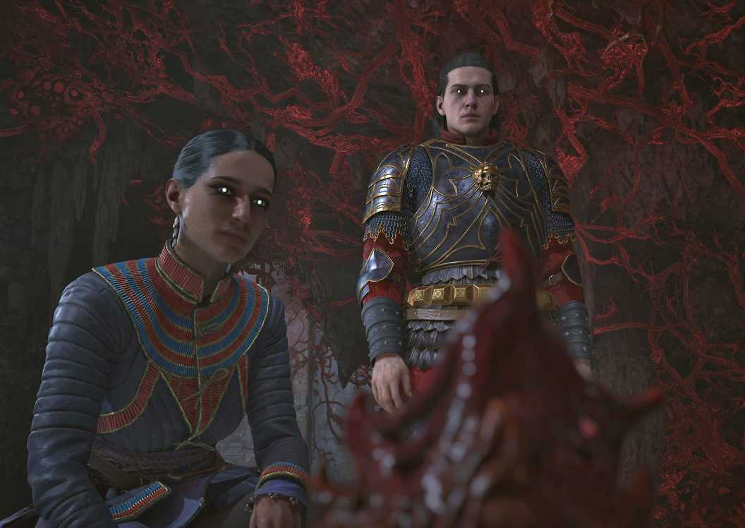 The Blood of Dawnwalker Lacra Coen in cave with mandrake