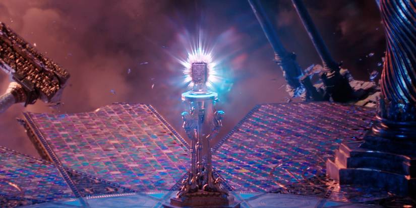 The Book of Vishanti glowing in Doctor Strange in the Multiverse of Madness