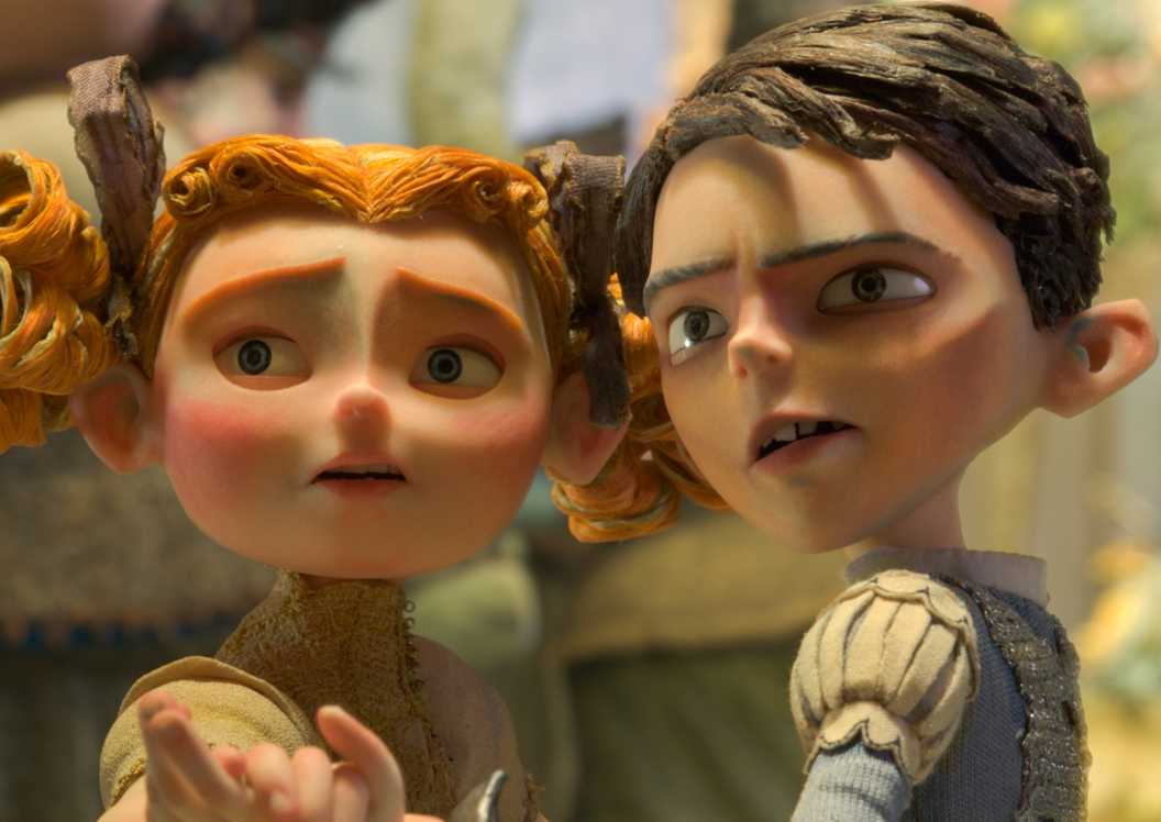 the Boxtrolls girl and boy next to each other the Boxtrolls girl and boy next to each other