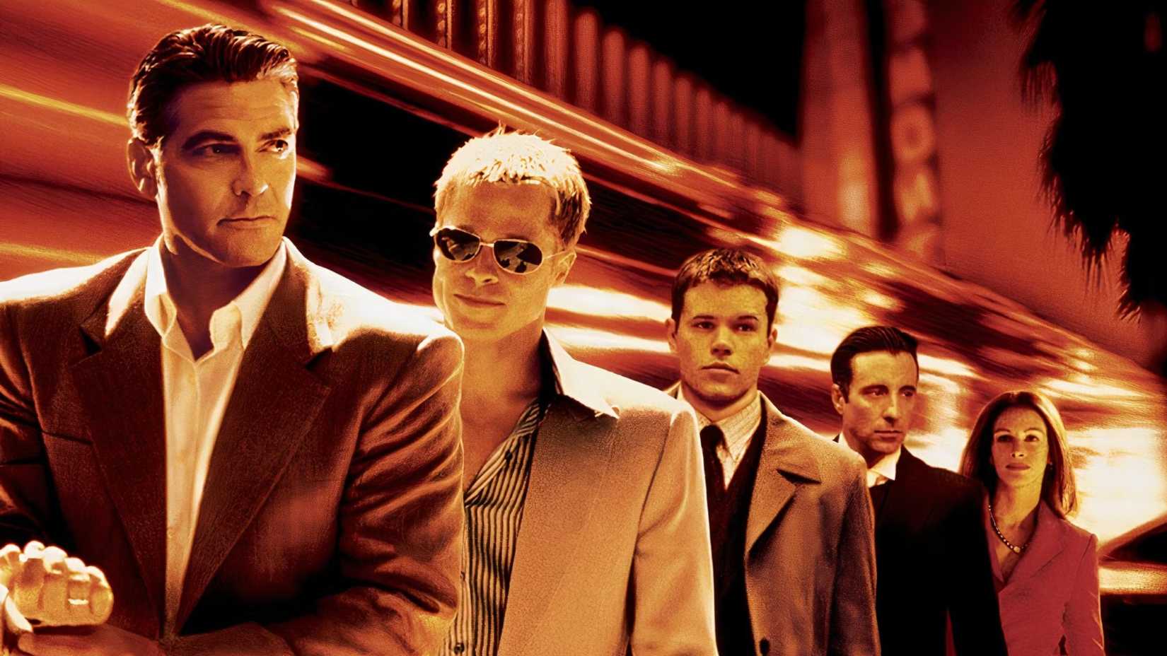 The cast of Ocean's Eleven