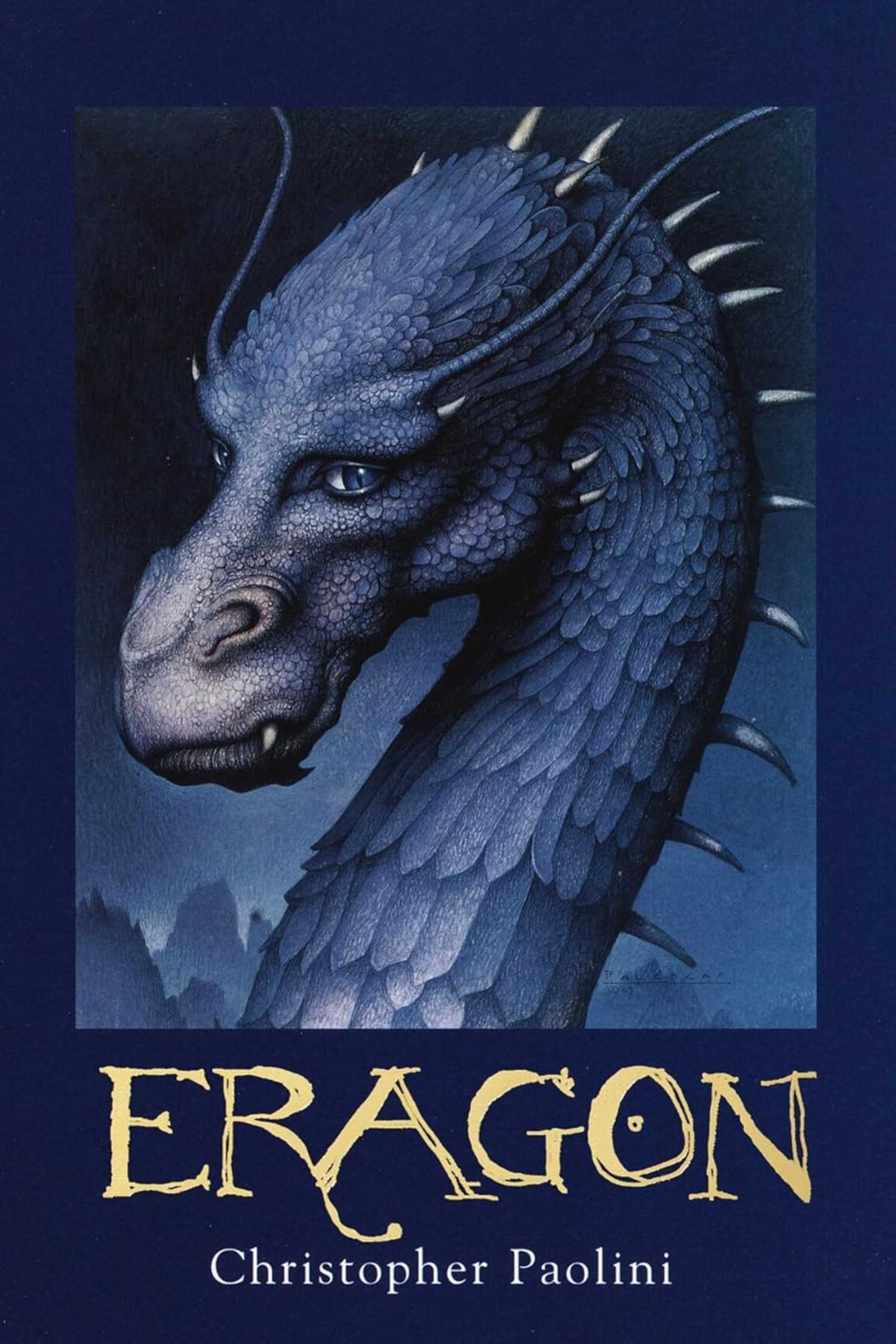 The cover of Eragon by Christopher Paolini