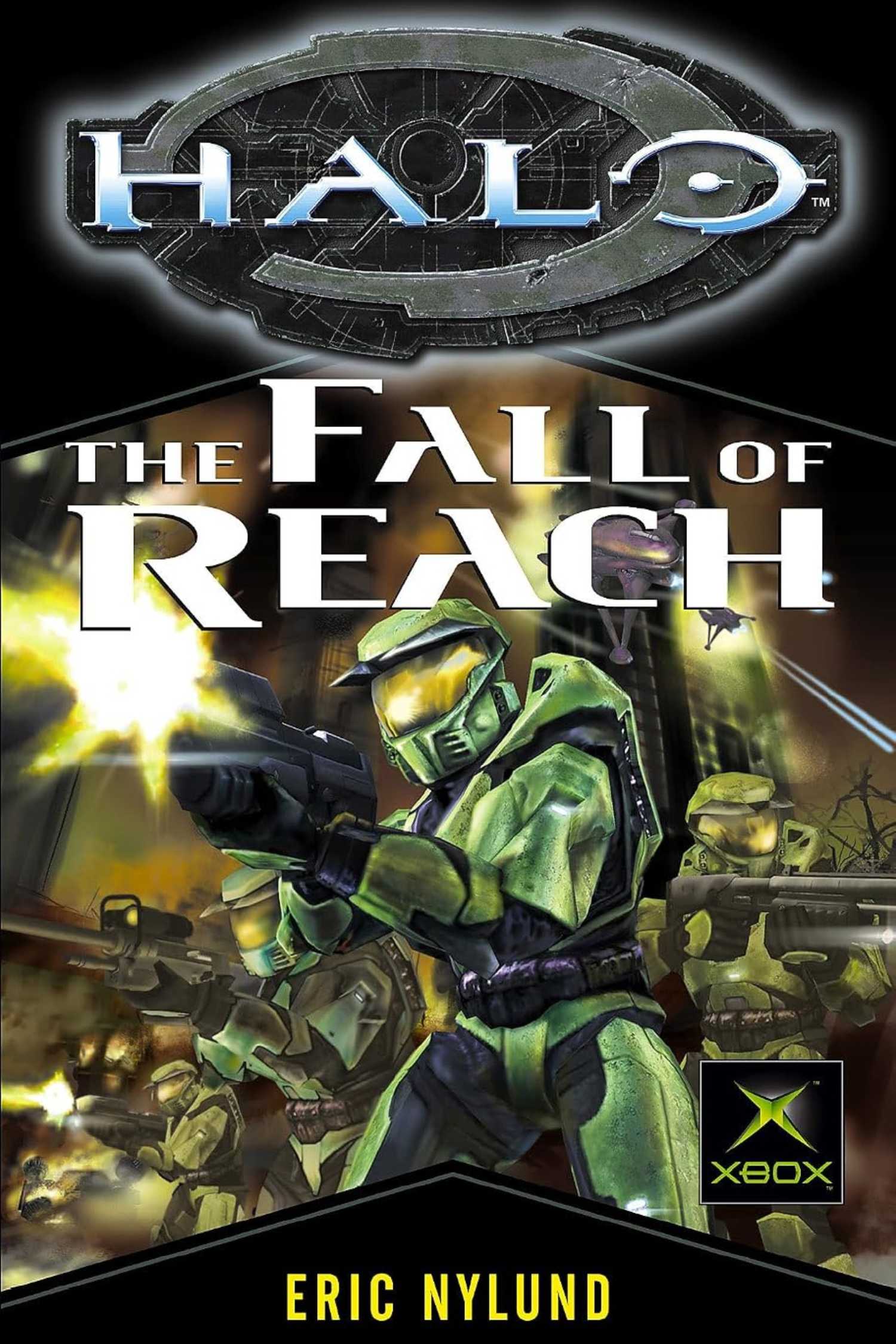 The cover of Halo The Fall of Reach by Eric Nylund