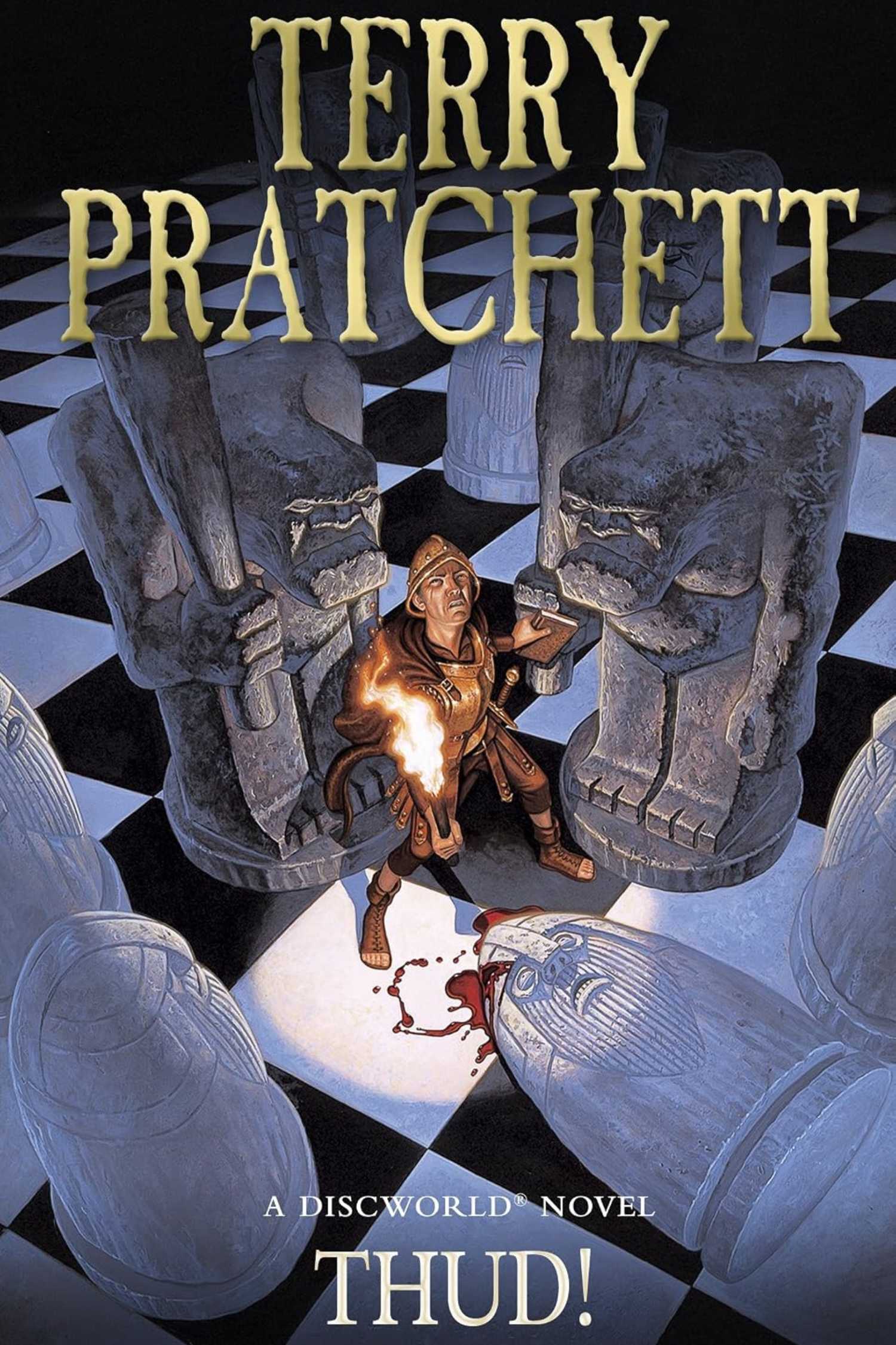 The cover of Thud by Terry Pratchett