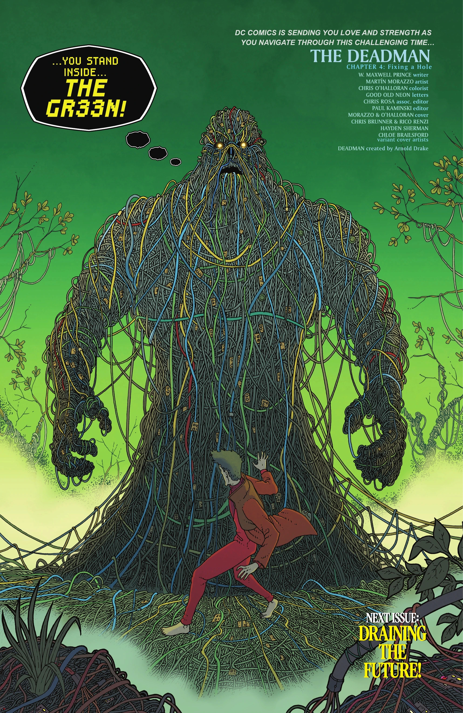 The Deadman #4 Swamp Thing 