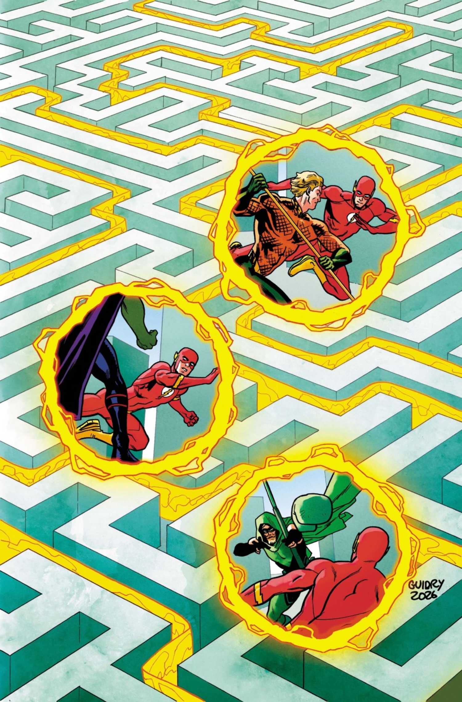The Flash #39 COVER SHOWING FLASH VS THE JUSTICE LEAGUE