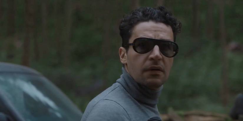 The Foreigner standing in the woods in Kraven the Hunter