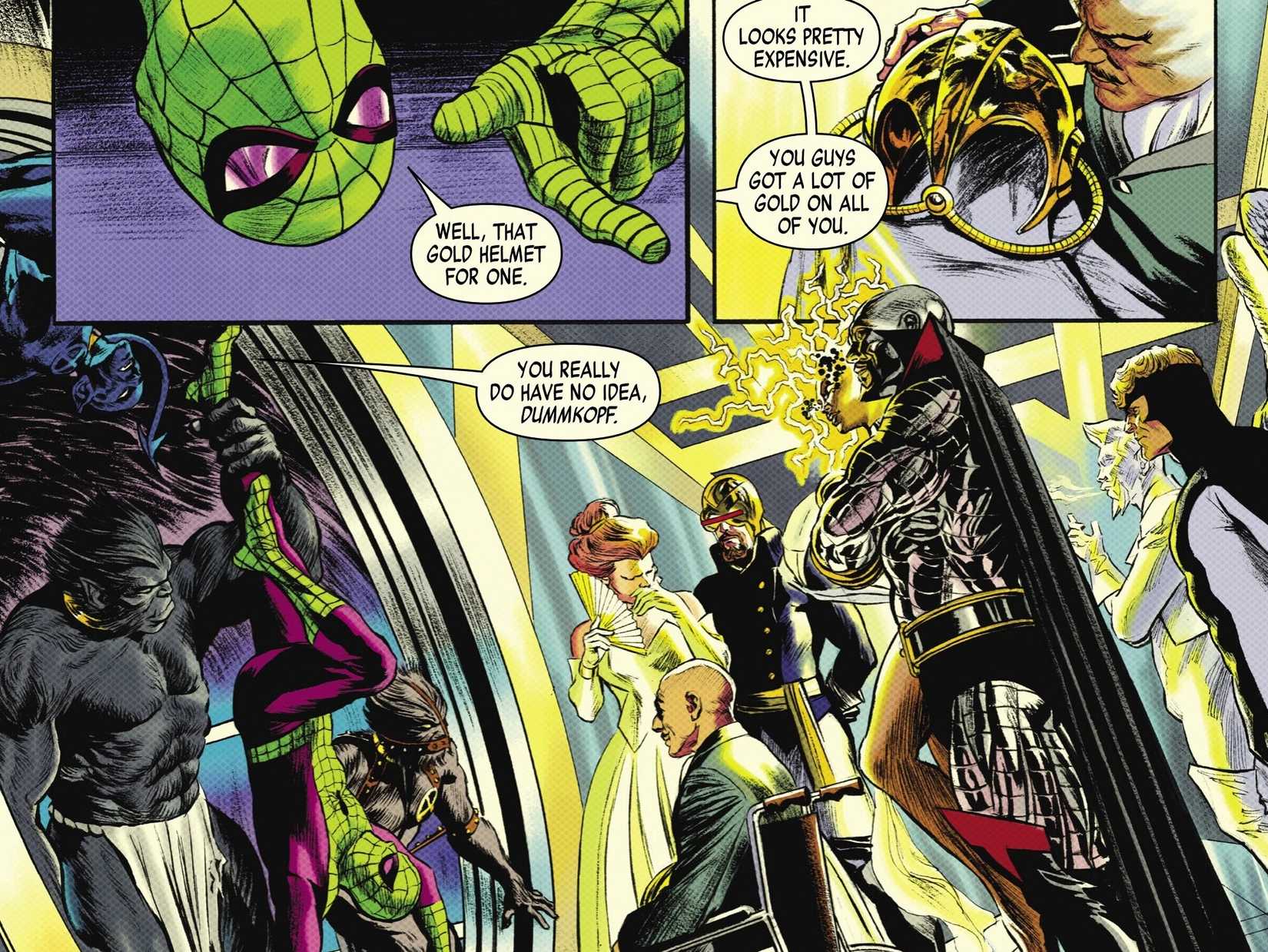the in-verse x-men and spider-man