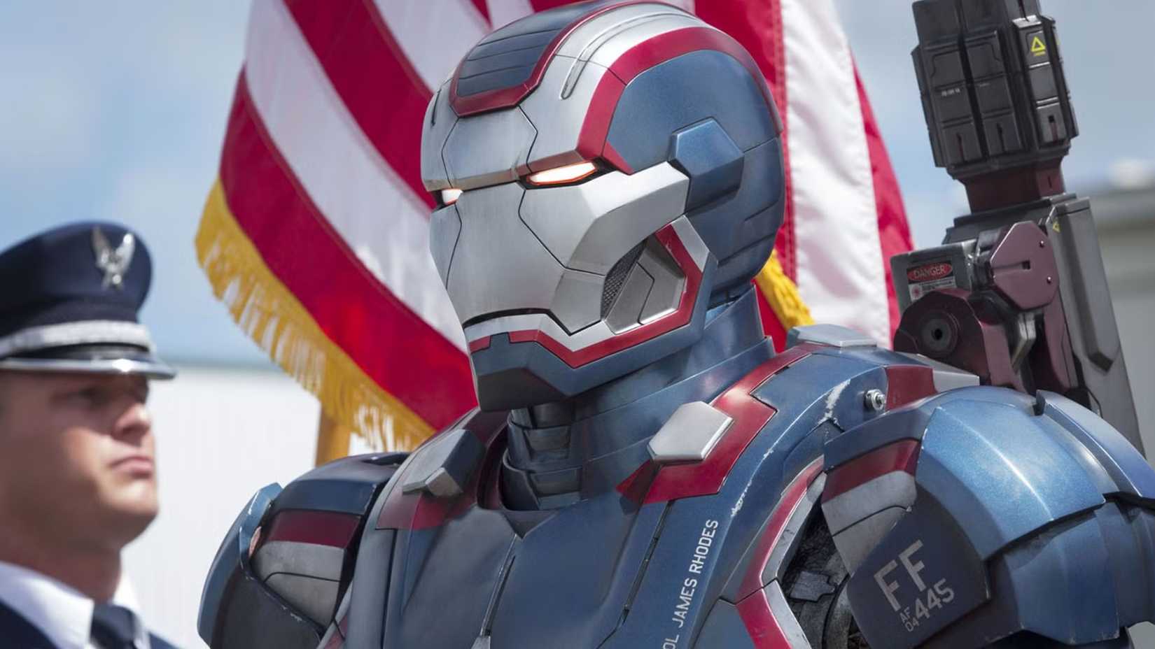 The Iron Patriot in Iron Man 3