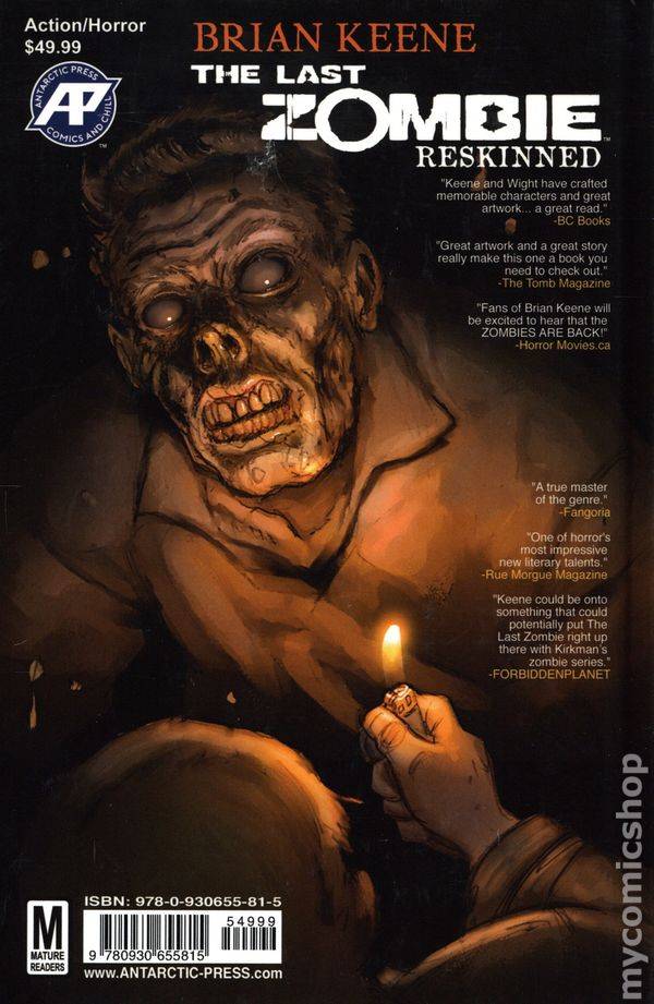 The Last Zombie Comic by Brian Keene