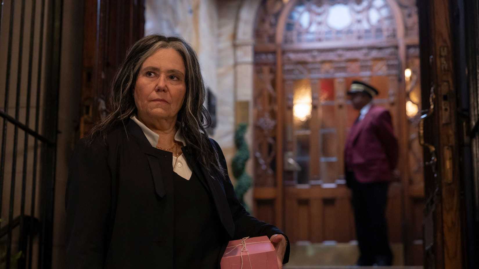 Suzie in the finale of the Marvelous Mrs. Maisel