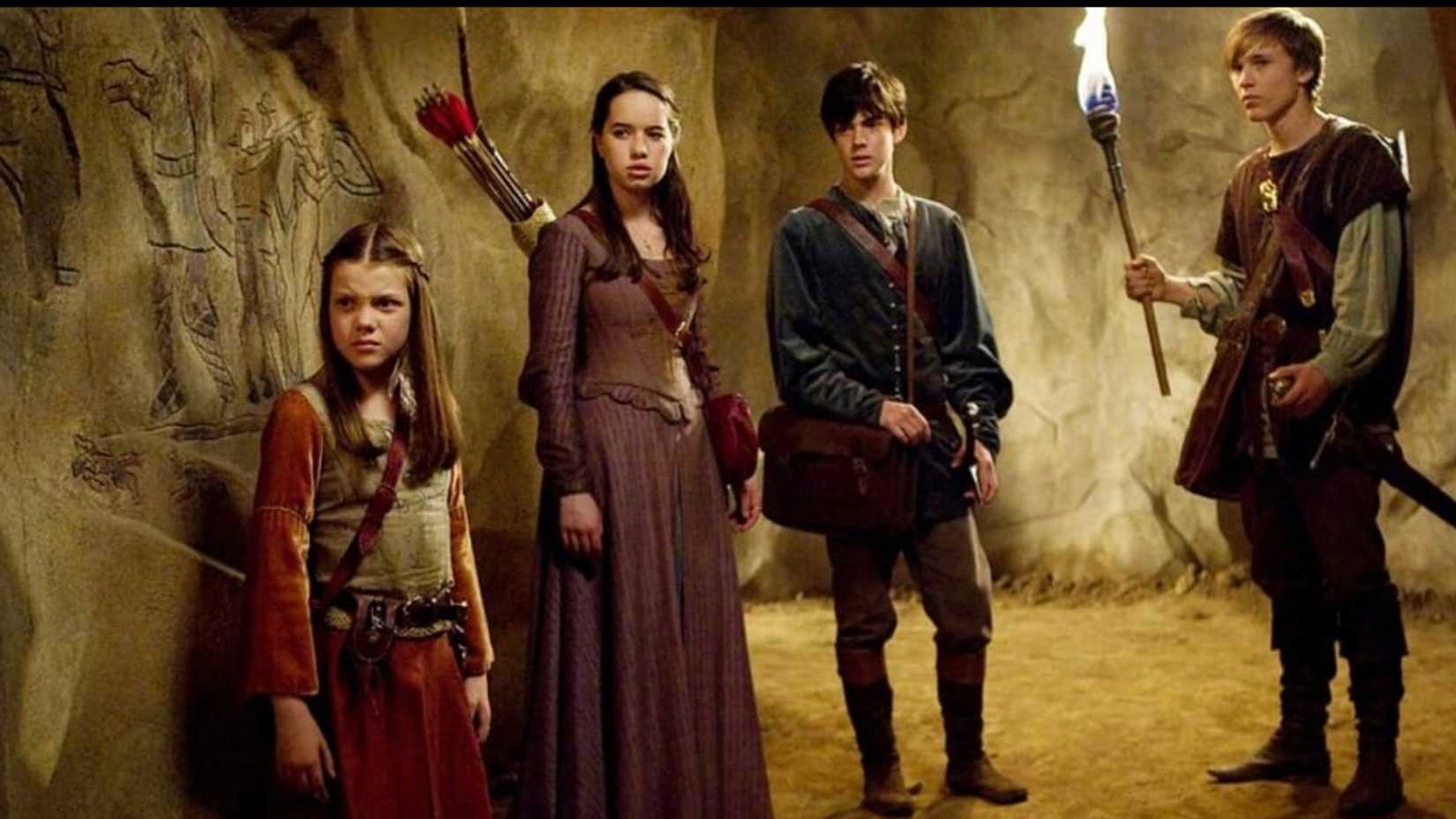 The Pevensie Chrildren in Disneys Narnia Movies