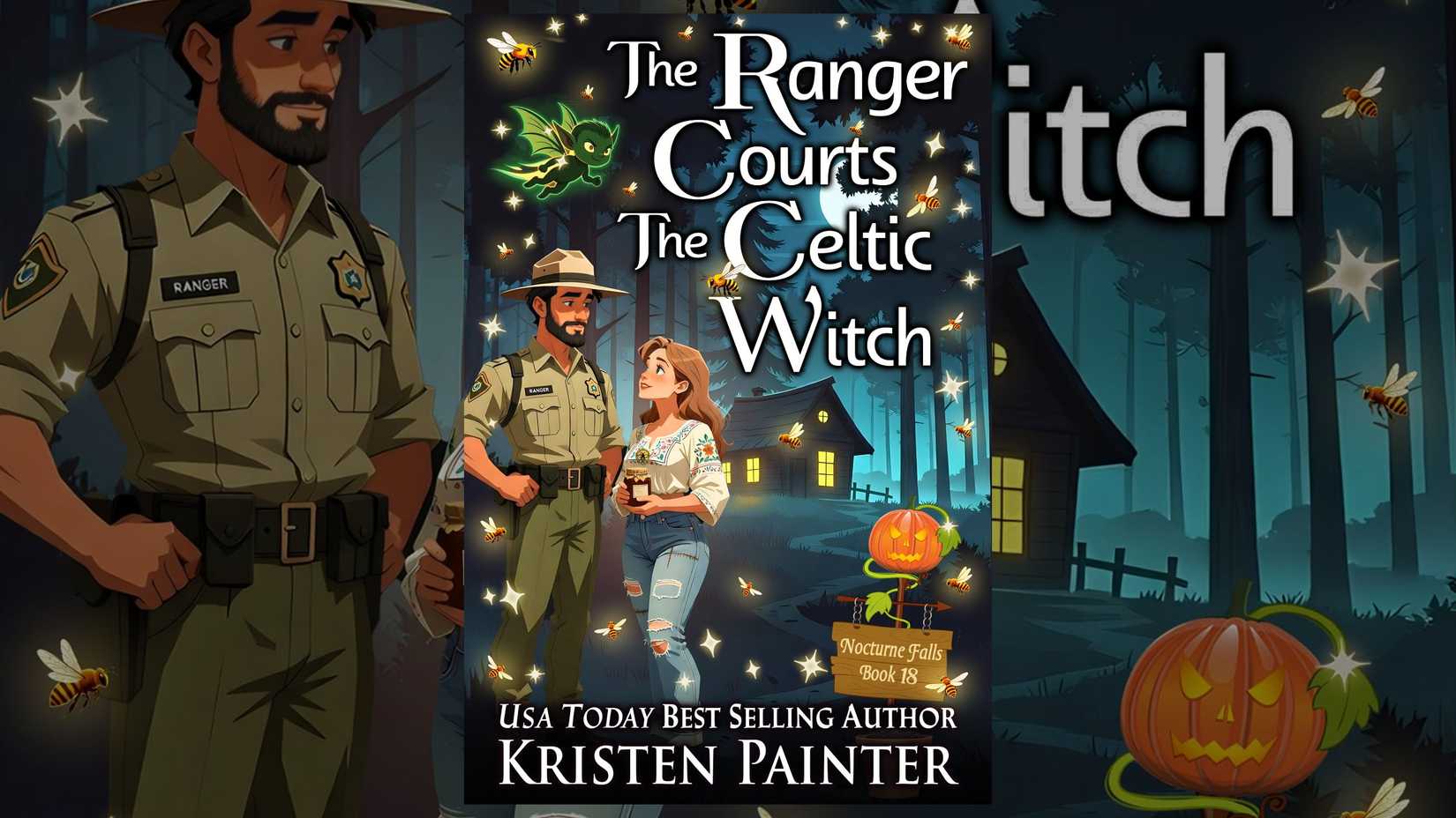 The Ranger Courts The Celtic Witch by Kristen Painter book cover