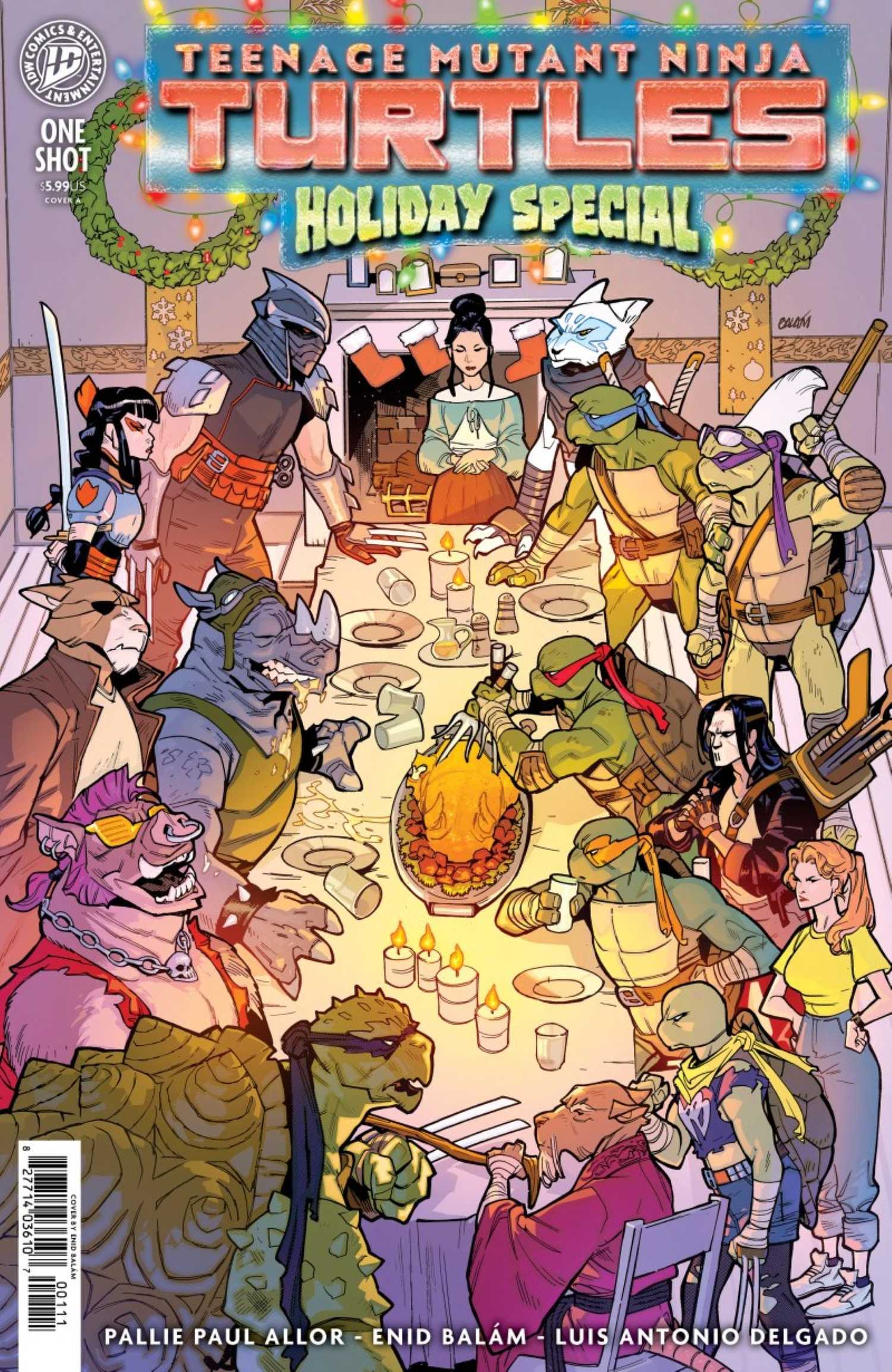 TMNT Holiday Special main cover