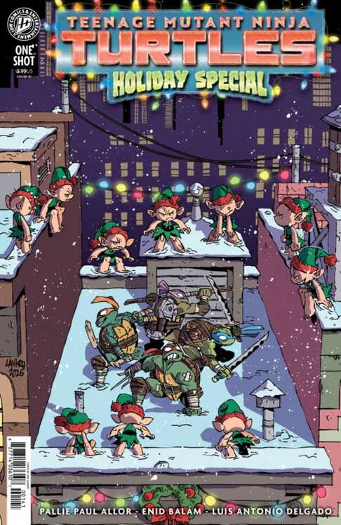 TMNT Holiday Special variant cover 3