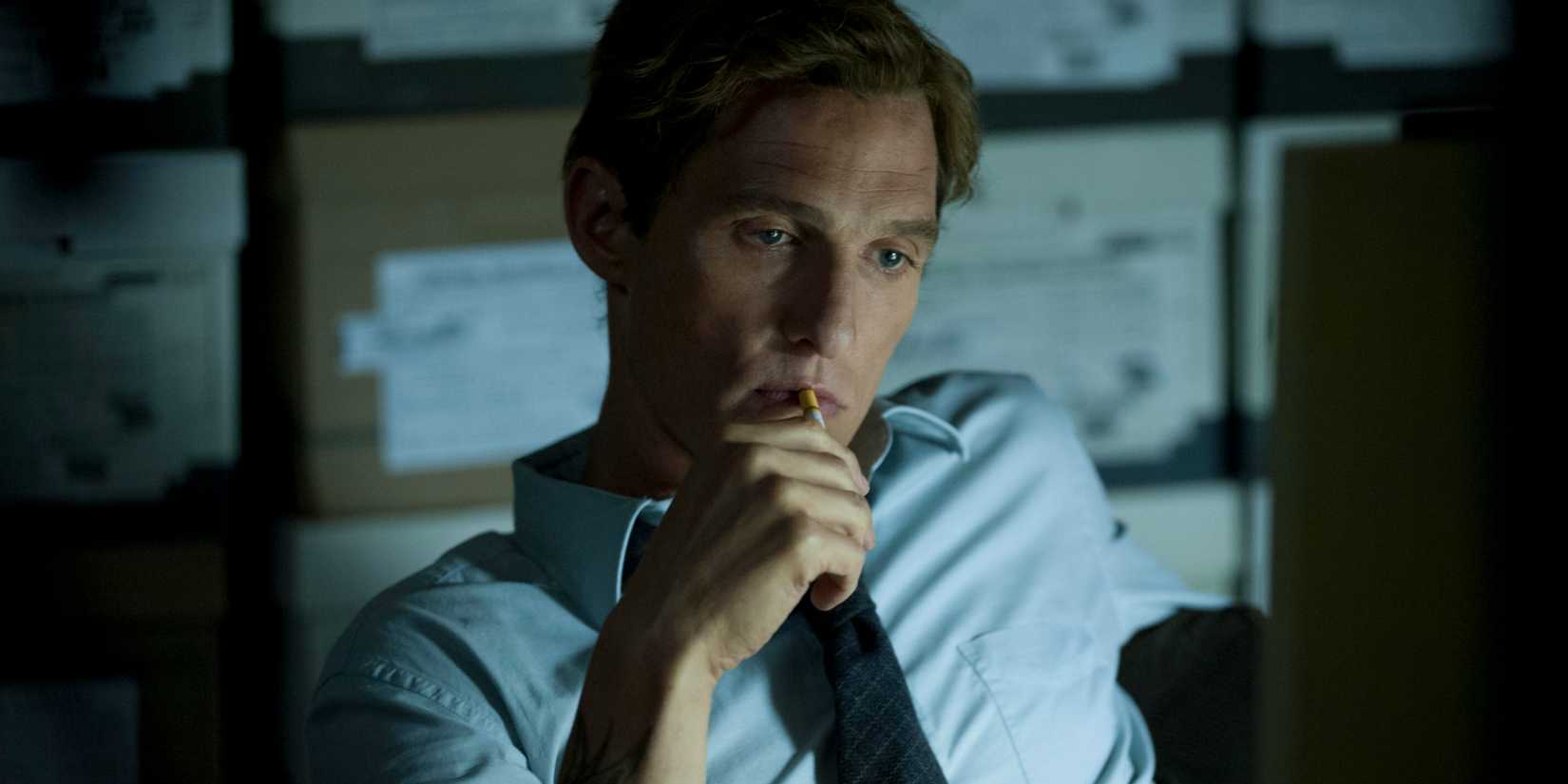 Rust in the evidence room in True Detective