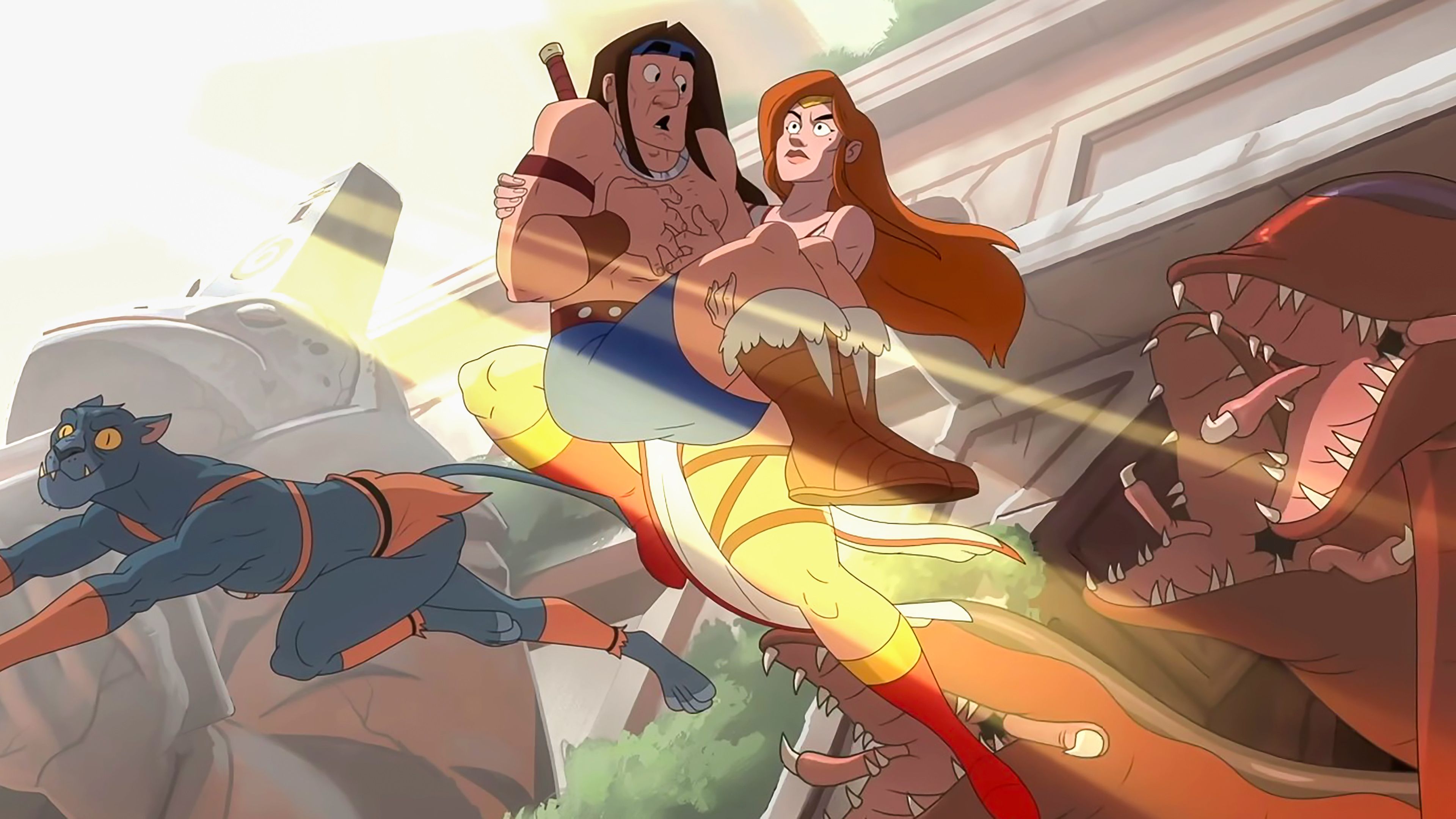 Golden Axe Review: Paramount+'s Meta Hysteria Sets The Bar Even Higher For Video Game Adaptations
