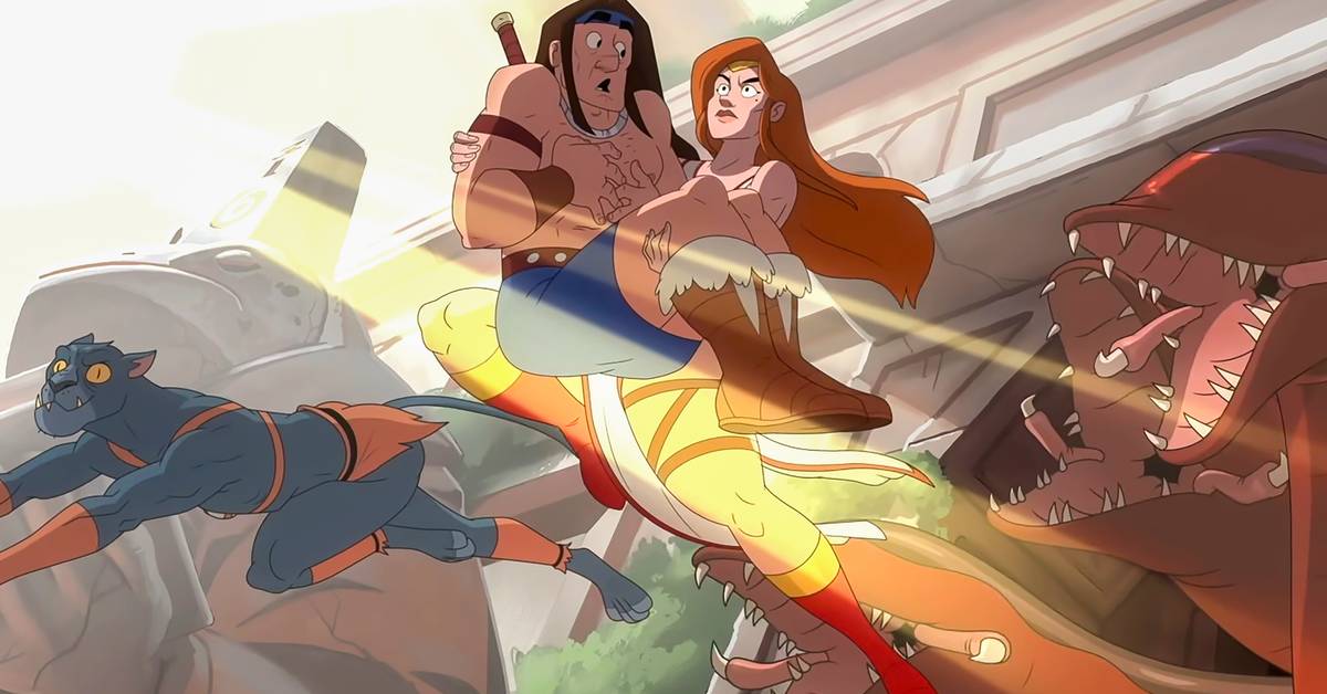 screenrant.com - Grant Hermanns - Golden Axe Review: Paramount+'s Meta Hysteria Sets The Bar Even Higher For Video Game Adaptations
