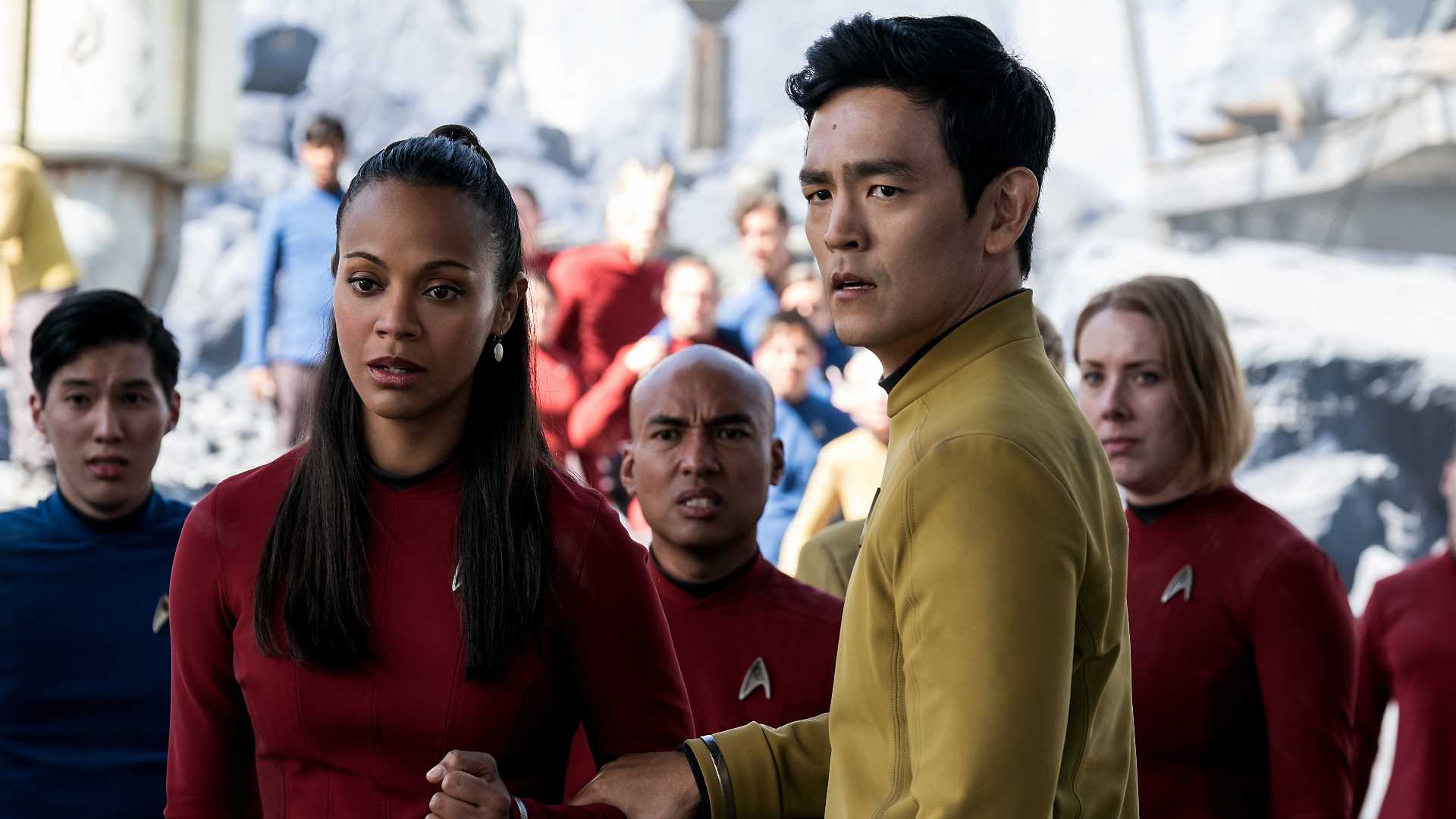 Uhura and Sulu